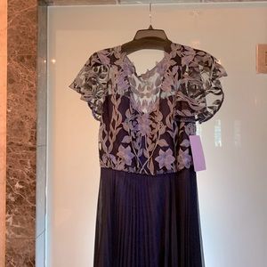 JS COLLECTIONS navy gown